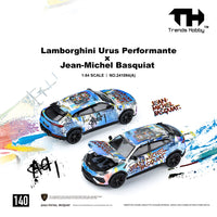 [Pre-sale] Trends Hobby 1:64 Diecast Model Car Lamborghini Urus Performante X Jean-Michel Basquiat (Blister Packaging)